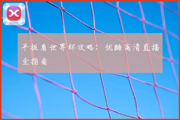 平板看世界杯攻略:优酷高清直播全指南